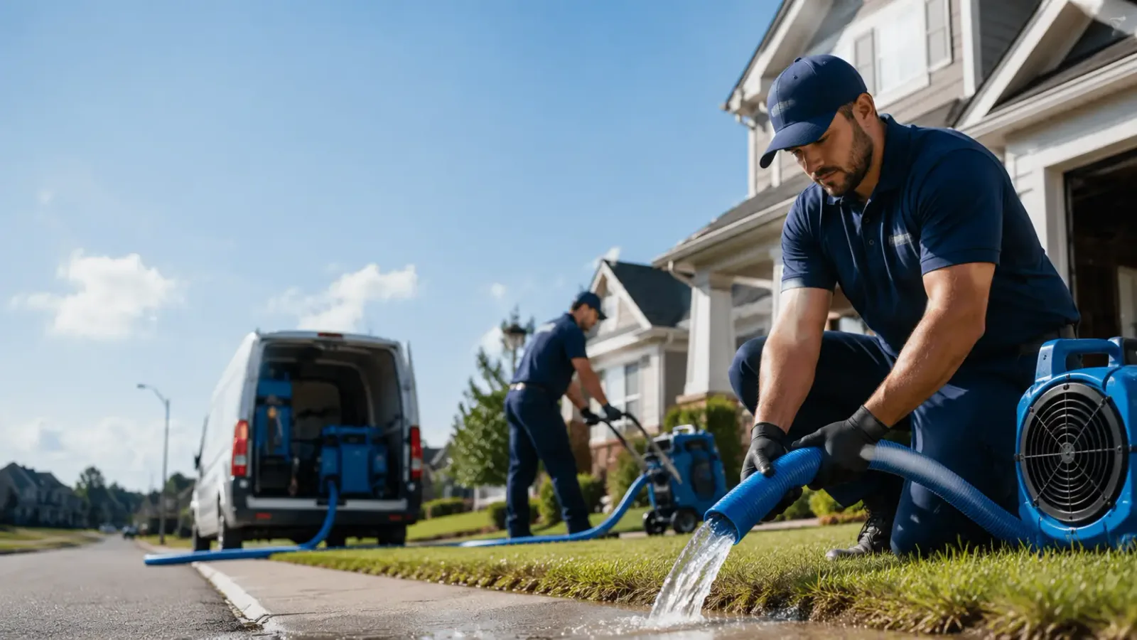 Flood Damage Restoration in Vanderbilt, MI